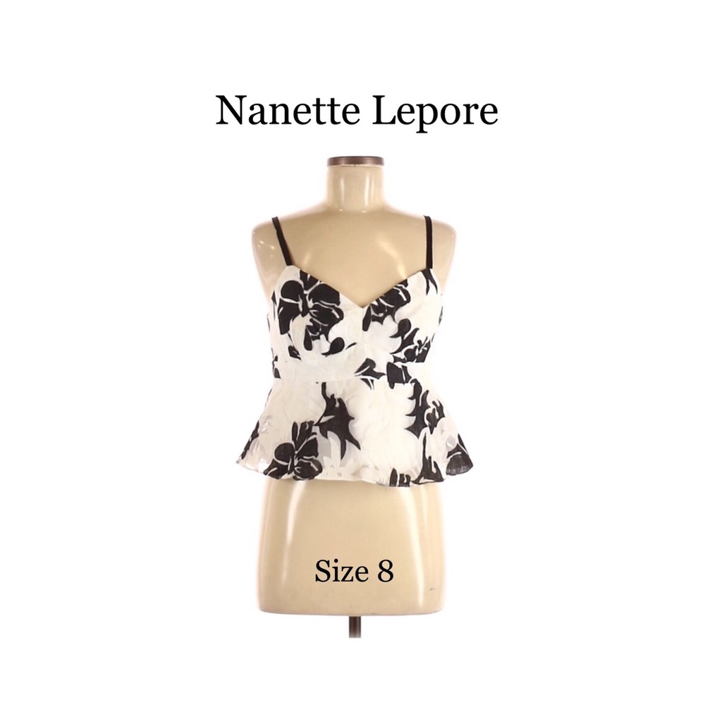 Peplum Silhouette Floral Top